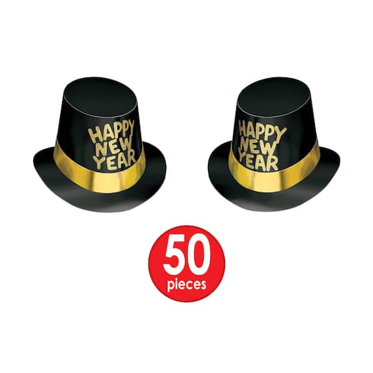 Beistle Black & Gold the Great New Year Accessory Kit